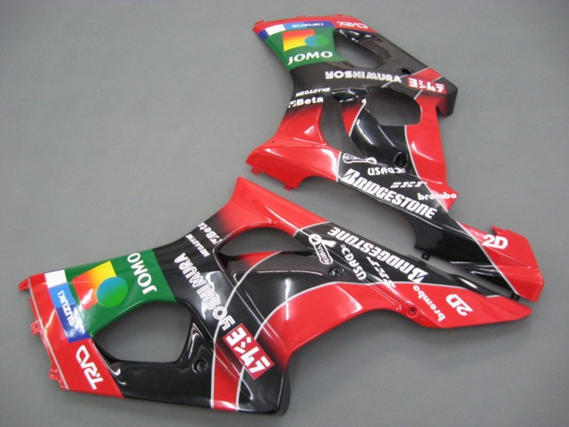 Carenados Moto Suzuki GSXR 1000 2003-2004 - Rojo Amarillo Azul Verde Negro JOMO