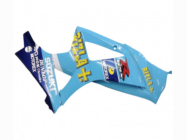 Carenados Moto Suzuki GSXR 1000 2007-2008 - Azul Claro Amarillo Negro Motul Rizla