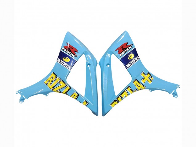 Carenados Moto Suzuki GSXR 1000 2007-2008 - Azul Claro Amarillo Negro Motul Rizla