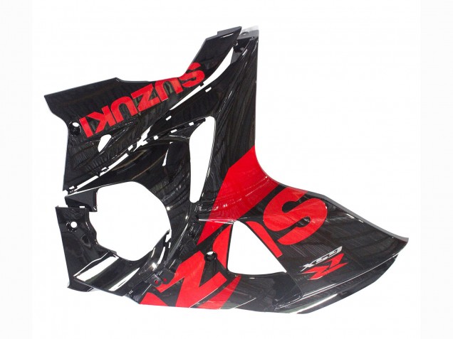 Kits Carenado Moto Suzuki GSXR 1000 2009-2016 - Negro Brillante Rojo