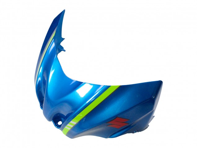 Carenados Moto Suzuki GSXR 1000 2009-2016 - Azul Claro Verde Motul 29 Ecstar