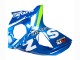 Carenados Moto Suzuki GSXR 1000 2009-2016 - Azul Claro Verde Motul 29 Ecstar