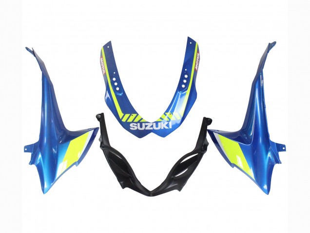 Carenados Moto Suzuki GSXR 1000 2009-2016 - Azul Claro Verde Rojo Motul