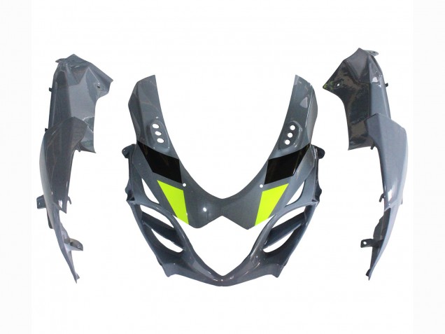 Carenados Moto Suzuki GSXR 1000 2009-2016 - Gris Neon Amarillo Negro Motul