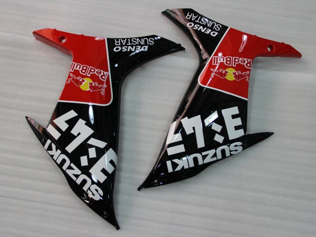 Carenados Moto Suzuki GSXR 1000 2009-2016 - Rojo Negro Blanco 13