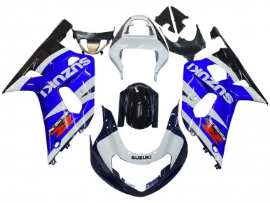 Carenados Moto Suzuki GSXR 600 / GSXR 750 2001-2003 - Azul Blanco Negro Brillante Rojo