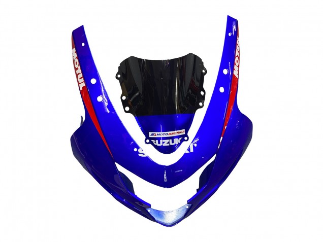 Carenados Moto Suzuki GSXR 600 / GSXR 750 2004-2005 - Azul Rojo Negro Motul Dunlop