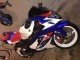 Carenado Moto Suzuki GSXR 600 / GSXR 750 2004-2005 - Blanco Azul Rojo