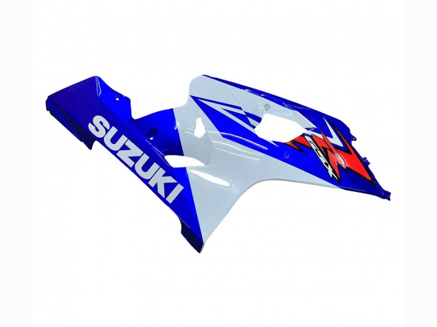 Carenado Moto Suzuki GSXR 600 / GSXR 750 2004-2005 - Blanco Azul Rojo