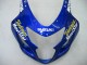 Carenados Moto Suzuki GSXR 600 / GSXR 750 2004-2005 - Azul Blanco Amarillo Verde Telefumica Motul MoviStar