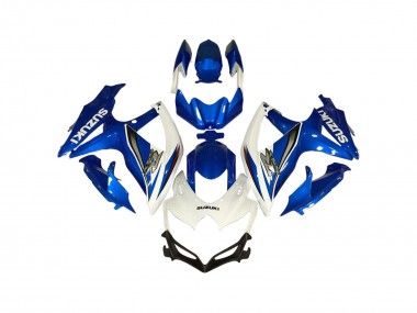 Carenados Moto Suzuki GSXR 600 / GSXR 750 2006-2007 - Blanco Azul