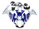 Carenado Moto Suzuki GSXR 600 / GSXR 750 2011-2024 - Blanco Azul Rojo