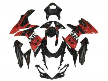 Carenado Moto Suzuki GSXR 600 / GSXR 750 2011-2024 - Azul Blanco Negro