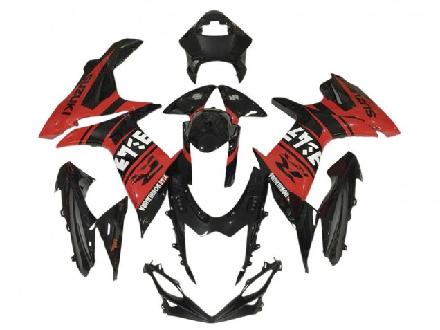 Carenado Moto Suzuki GSXR 600 / GSXR 750 2011-2024 - Azul Blanco Negro