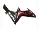 Carenados Moto Suzuki GSXR 600 / GSXR 750 2011-2024 - Negro Brillante Rojo Llama