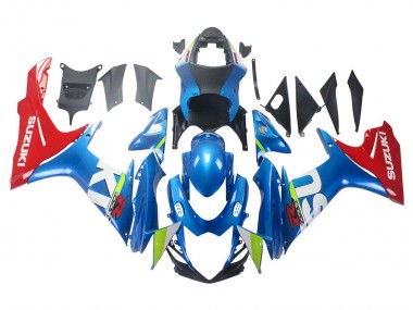 Carenados Moto Suzuki GSXR 600 / GSXR 750 2011-2024 - Azul Rojo