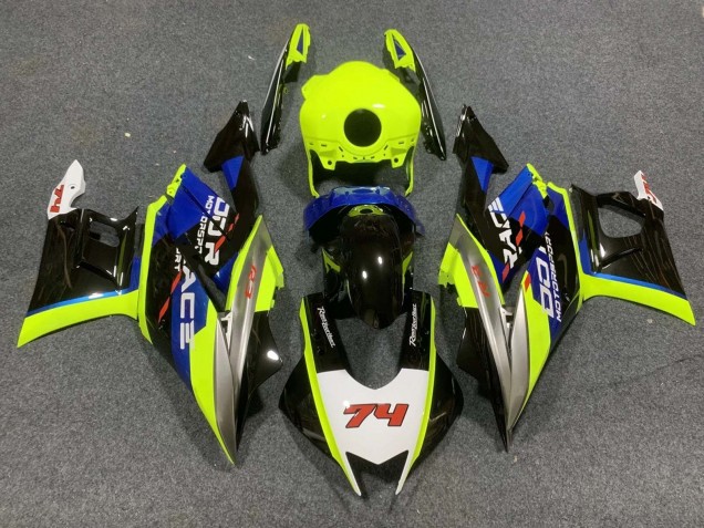 Carenados Moto Yamaha YZF R3/R25 2015-2018 - Amarillo Blanco Plata Azul Negro Brillante