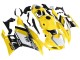 Carenados Moto Yamaha YZF R3/R25 2019-2021 - Amarillo Blanco Negro Raya