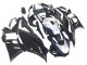 Carenados Moto Yamaha YZF R3/R25 2022-2024 - Negro FibraCarbono Estilo Plata Azul