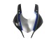 Carenados Moto Yamaha YZF R3/R25 2022-2024 - Negro FibraCarbono Estilo Plata Azul