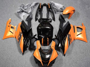 Carenados Moto Yamaha YZF R3/R25 2022-2024 - Naranja Negro Brillante
