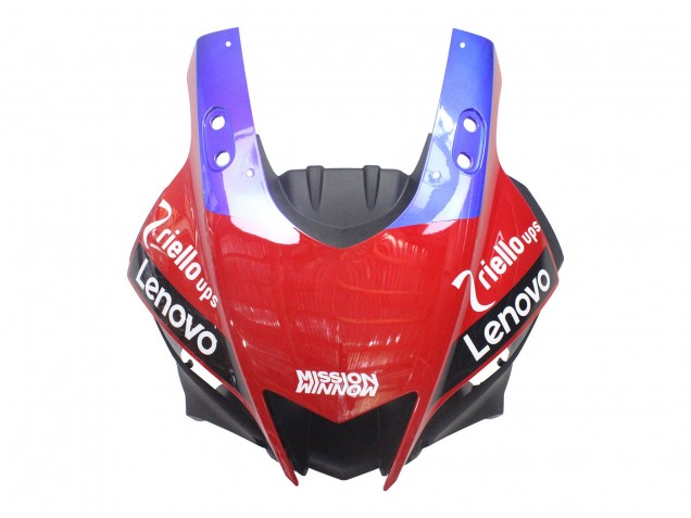 Carenados Moto Yamaha YZF R3/R25 2022-2024 - Rojo Azul Negro Lenovo Valsir