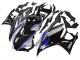 Carenados Moto Yamaha YZF R3/R25 2022-2024 - Plata Azul Negro Brillante