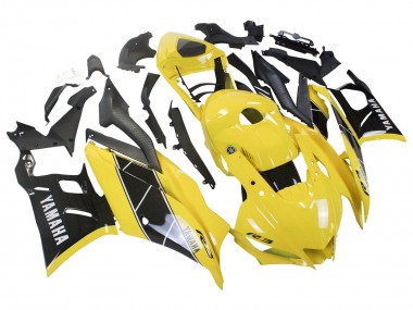 Carenado Moto Yamaha YZF R3/R25 2022-2024 - Amarillo Negro