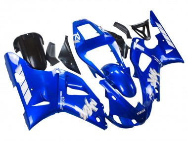 Carenados Moto Yamaha YZF 1000 R1 1998-1999 - Azul Blanco