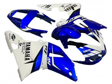 Carenados Moto Yamaha YZF 1000 R1 1998-1999 - Blanco Azul Negro