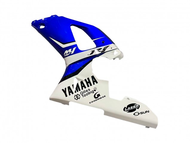 Carenados Moto Yamaha YZF 1000 R1 1998-1999 - Blanco Azul Negro