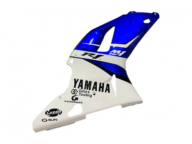 Carenados Moto Yamaha YZF 1000 R1 1998-1999 - Blanco Azul Negro