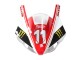 Carenados Moto Yamaha YZF 1000 R1 1998-1999 - Rojo Blanco Negro Amarillo Monstruo Milwaukee MAXXIS 11