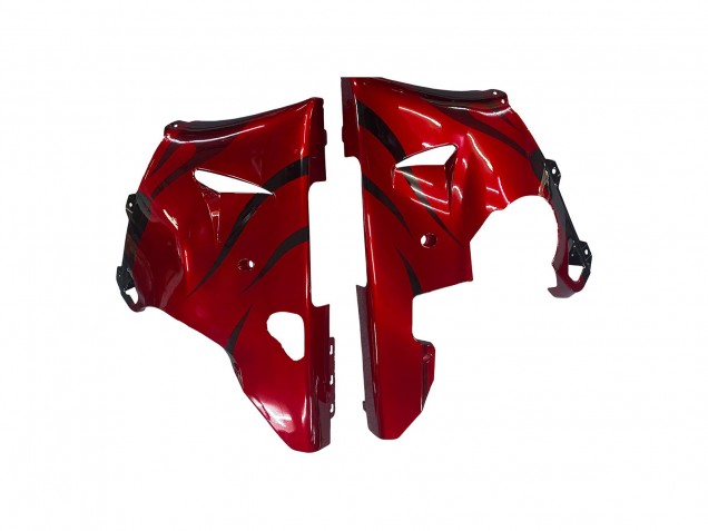 Carenados Moto Yamaha YZF 1000 R1 1998-1999 - Negro Brillante Rojo