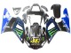Carenados Moto Yamaha YZF 1000 R1 2000-2001 - Azul Negro Verde Monstruo Yamalube ENEOS 46