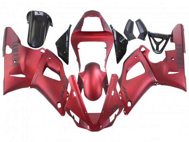 Carenados Moto Yamaha YZF 1000 R1 2000-2001 - Rojo Mate