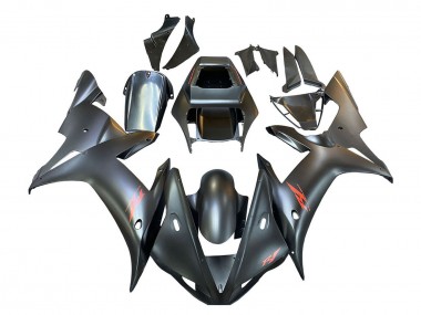 Carenados Moto Yamaha YZF 1000 R1 2002-2003 - Negro Mate Rojo