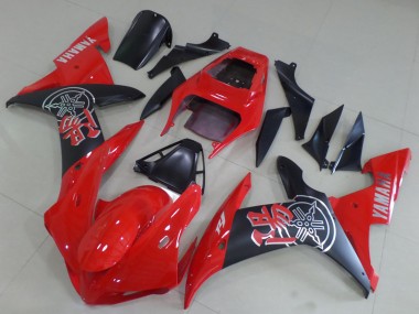 Carenados Moto Yamaha YZF R1 2002-2003 - Rojo Negro Mate