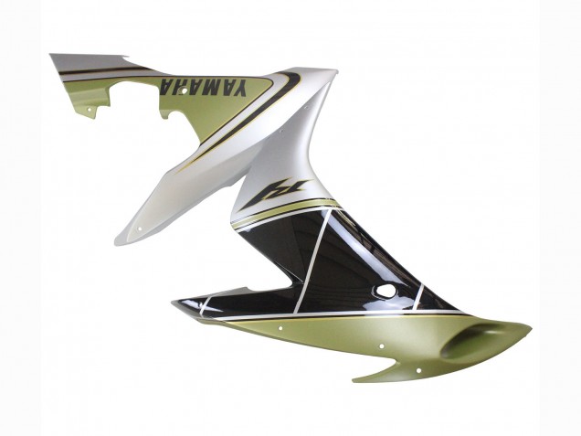 Carenados Moto Yamaha YZF 1000 R1 2004-2006 - Oro Claro Blanco Negro Brillante