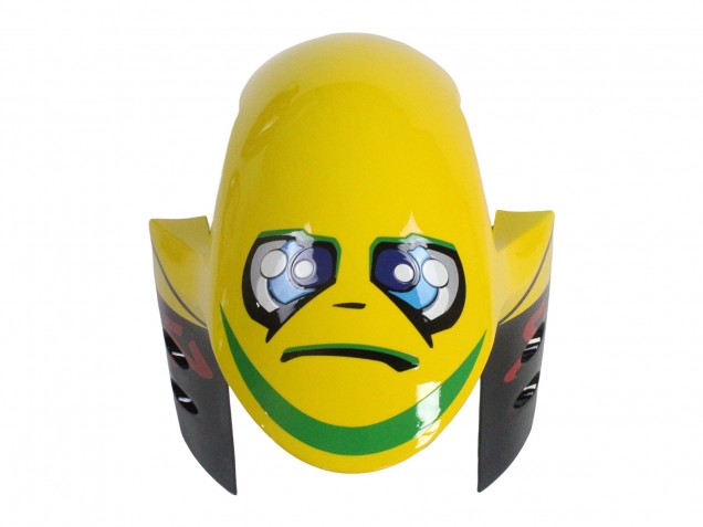 Carenados Moto Yamaha YZF 1000 R1 2009-2011 - Rojo Amarillo Negro Tiburón 46