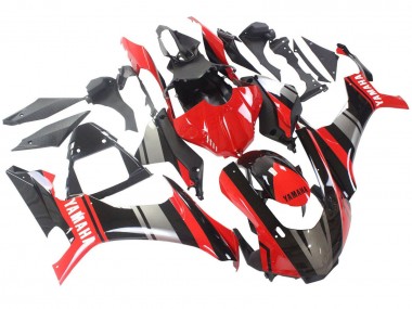 Carenados Moto Yamaha YZF 1000 R1 2015-2019 - Rojo Negro Plata