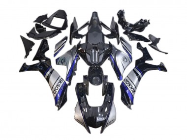 Carenados Moto Yamaha YZF 1000 R1 2020-2025 - Plata Azul Negro BKSOD