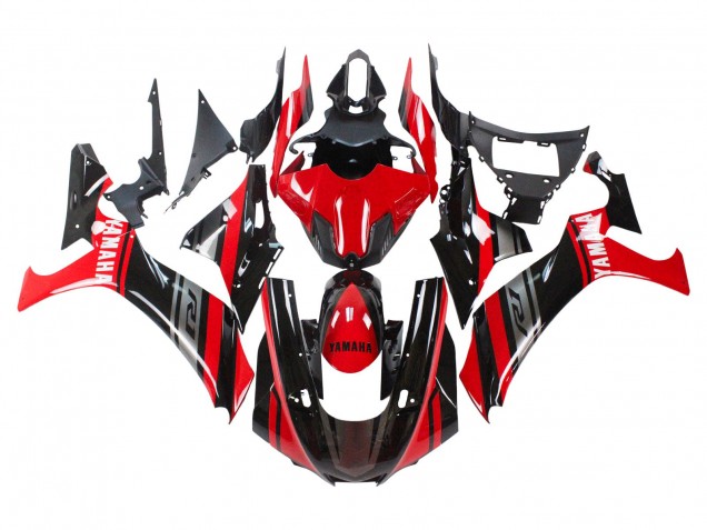 Carenados Moto Yamaha YZF 1000 R1 2020-2025 - Rojo Plata Negro