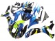 Carenados Moto Yamaha YZF 1000 R1 2020-2025 - Azul Verde Negro Tiburón