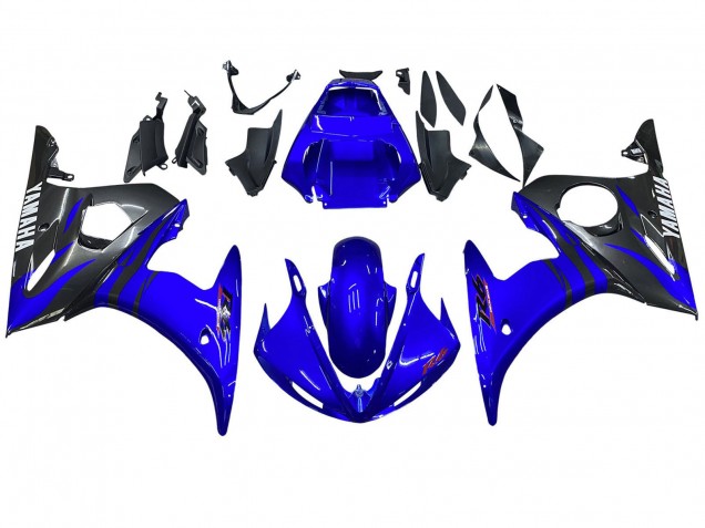 Carenados Moto Yamaha YZF R6S 2006-2009 - Azul Negro