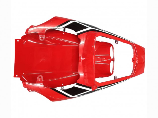 Carenado Moto Yamaha YZF R6S 2006-2009 - Blanco Rojo Negro Brillante