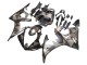 Carenados Moto Yamaha YZF R6S 2006-2009 - Gris Negro Mate Geométrico