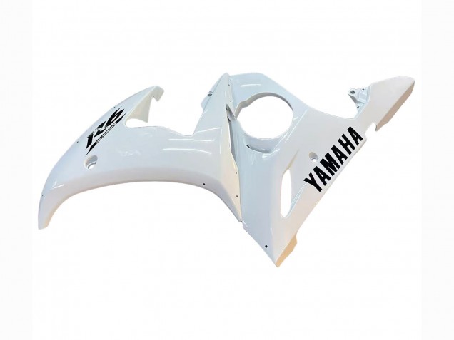 Carenados Moto Yamaha YZF R6S 2006-2009 - Blanco Negro Calcomanías