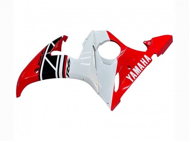 Carenados Moto Yamaha YZF R6S 2006-2009 - Rojo Blanco Negro
