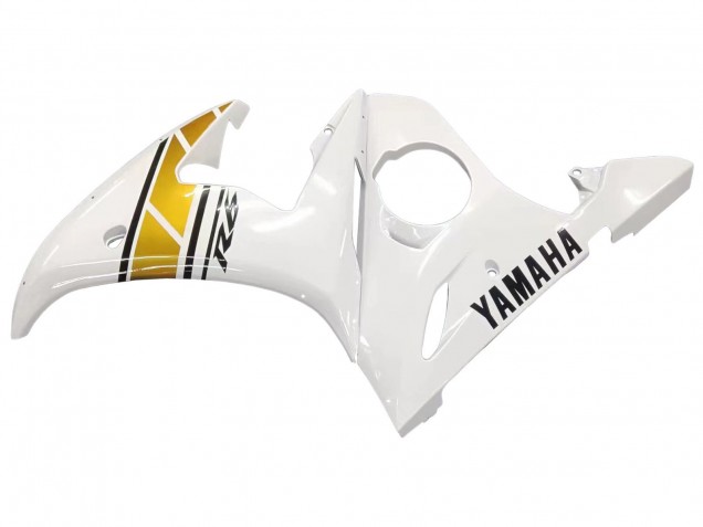 Carenados Moto Yamaha YZF R6S 2006-2009 - Blanco Oro